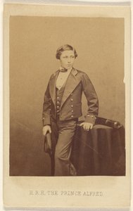 Z.K.H. De Prins Alfred. door John Jabez Edwin Mayall