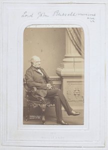 Lord John Russell door John Jabez Edwin Mayall