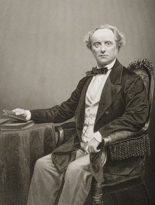 Charles John Kean, gegraveerd door D.J. Pound van een foto, uit 