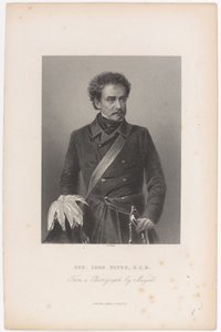 Generaal Lord Clyde, G.C.B., circa 1856 door John Jabez Edwin Paisley Mayall