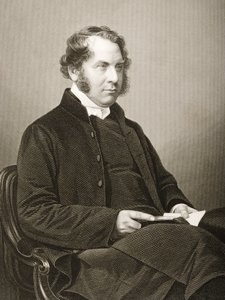 Henry Montagu Villiers (1813-61) gegraveerd door D.J. Pound van een foto, uit 