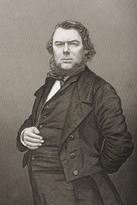 Hugh Stowell Brown (1823-86) gegraveerd door D.J. Pound van een foto, uit 