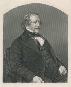 John Campbell, 1e Baron Campbell van St. Andrews, gegraveerd door D.J. Pound van een foto, uit 