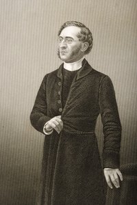 Rev. John Cumming (1707-81) gegraveerd door D.J. Pound van een foto, uit 
