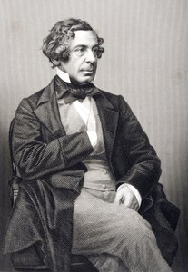 Samuel Warren (1807-77) gegraveerd door D.J. Pound van een foto, uit 