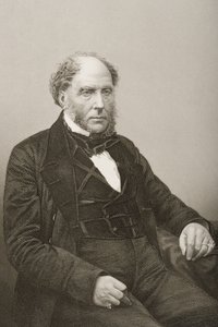 Sir Archibald Alison (1792-1867) gegraveerd door D.J. Pound van een foto, uit 