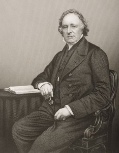 Thomas Binney (1798-1874) gegraveerd door D.J. Pound van een foto, uit 