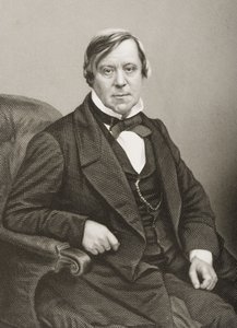 William Scholefield (1809-67) gegraveerd door D.J. Pound van een foto, uit 