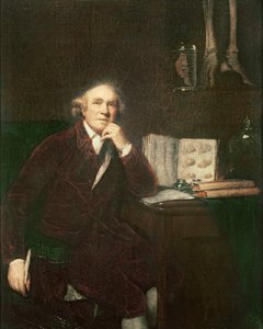 Portret van John Hunter (1728-1793) naar Sir Joshua Reynolds (1723-92) 1813