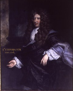 Sir Stephen Fox (1627-1716) Paymaster General door John James Bakker