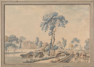Uitzicht op Lucan House