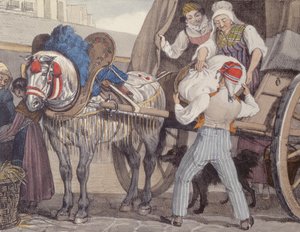 De Waswagen, 1822 door John James Chalon