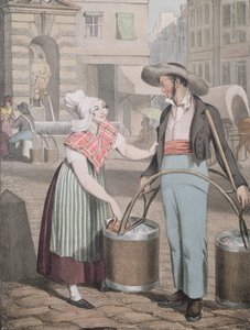 De Waterdrager, 1821 door John James Chalon