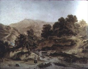 Welsh Landschap door John James Chalon