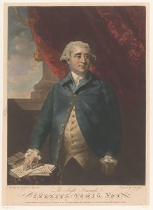 Portret van Charles James Fox door John Jones