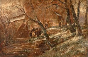 Hamstead Mill, StaffordshireHamstead Mill, Handsworth 1850-1908 door John Joseph Hughes