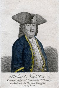 Richard Beau Nash, Britse dandy, 18e eeuw door John June