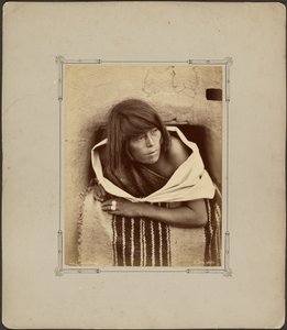 Zuni, kijken. door John K. Hillers