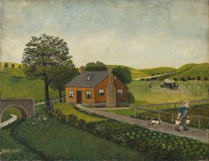 Boerderij door John Kane