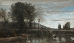 Vijver in Ville-d