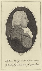 Portret van Thomas Muir door John Kay