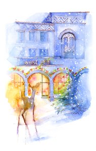 West Elm met Kerst door John Keeling