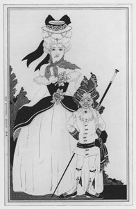 Illustratie voor Love for Love door William Congreve door John Kettelwell