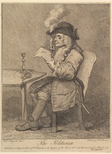 De politicus, 1775 door John Keyse Sherwin