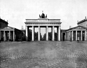 Brandenburger Tor, Berlijn, 1893