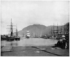 Kaapstad, Zuid-Afrika, eind 19e eeuw door John L. Stoddard
