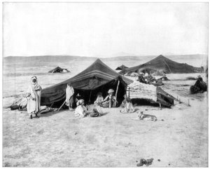 Caravankamp, Sahara door John L. Stoddard