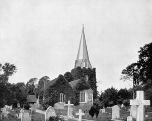 Kerkhof van Stoke-Pogis, Engeland, 1893