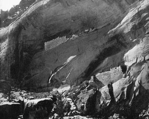 Cliff Dwellings, Mancos Canyon, Arizona, VS