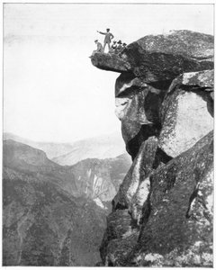 Glacier Point, Yosemite Valley, Californië, VS, eind 19e eeuw door John L. Stoddard
