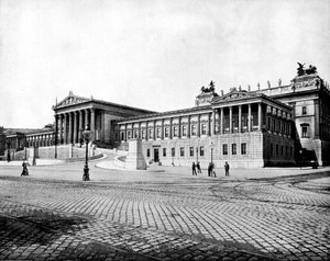 Parlementsgebouwen, Wenen door John L. Stoddard
