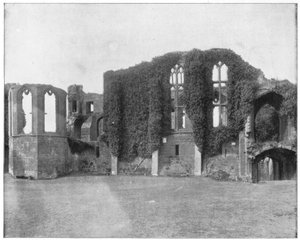 Kasteel Kenilworth, Engeland, late 19e eeuw door John L. Stoddard