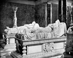 Mausoleum in Charlottenburg, Berlijn, Duitsland door John L. Stoddard