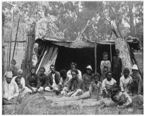 Inboorlingen van Queensland, Australië, eind 19e eeuw door John L. Stoddard
