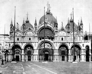 San Marco, Venetië, Italië, 1893