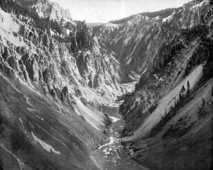 De Grand Canyon, Yellowstone National Park, VS, 1893