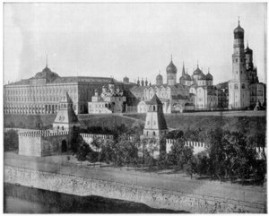Het Kremlin, Moskou, eind 19e eeuw