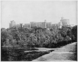 Windsor Castle, Engeland, eind 19e eeuw