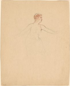Vrouwelijke torso door John La Farge