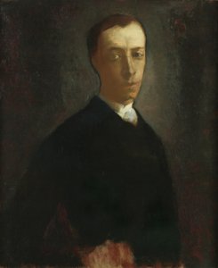 Zelfportret, 1864 door John La Farge or Lafarge