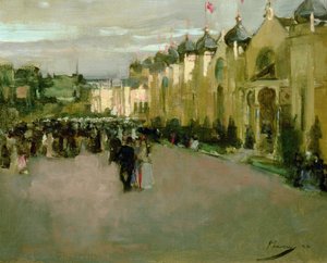 Glasgow Internationale Tentoonstelling, 1888 door John Lavery