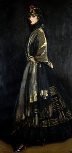 Hazelaar in zwart en goud, 1916