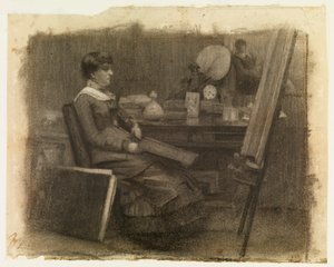 Haar portret door John Lavery