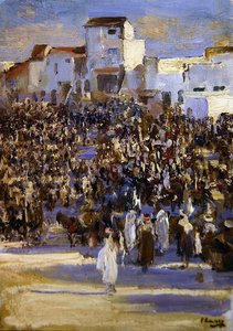 Marktplaats, Tanger door John Lavery