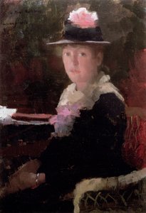 Portret van Miss Gerda Rydberg, 1883 door John Lavery