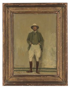 Portret van Walter B. Harris, ca. 1907 door John Lavery